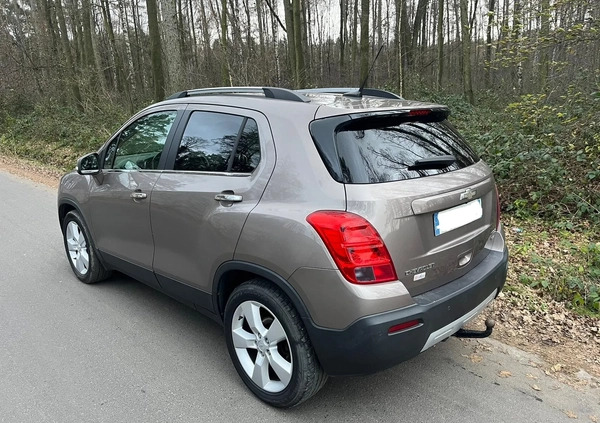 Chevrolet Trax cena 21500 przebieg: 207107, rok produkcji 2013 z Krotoszyn małe 92